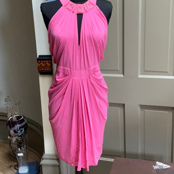 Blumarine Hot Pink Dress - Picture 2 of 9